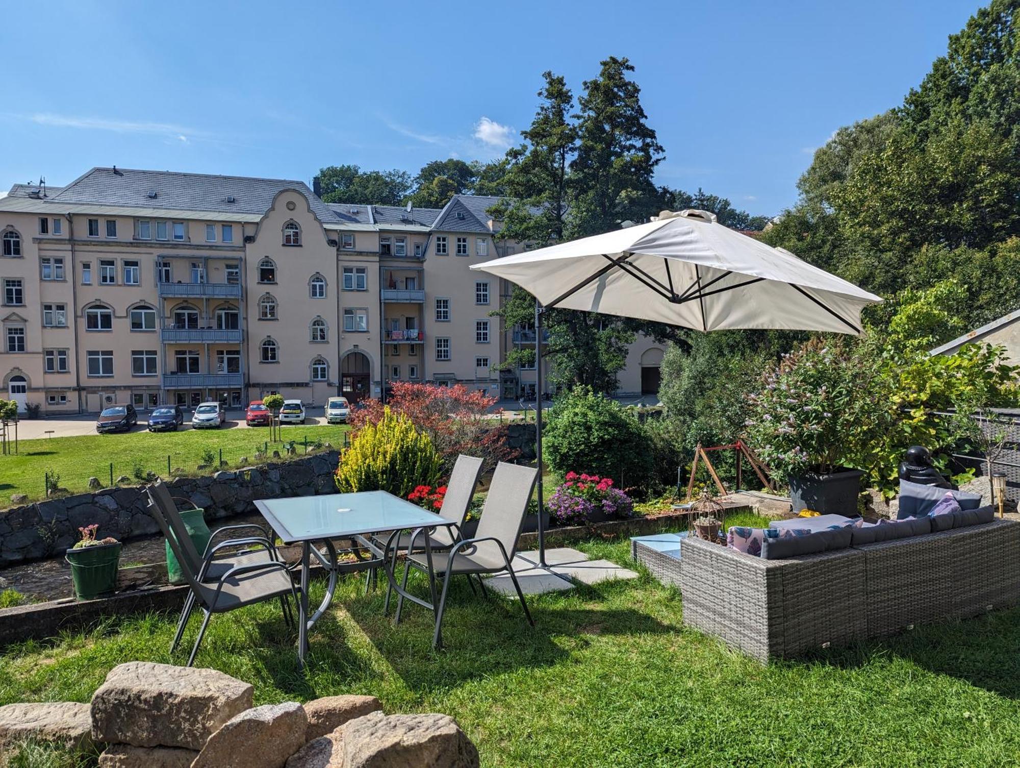 F2 - Urlaubsmagie Sauna, Whirlpool, Pool & Garten Sebnitz Exterior photo