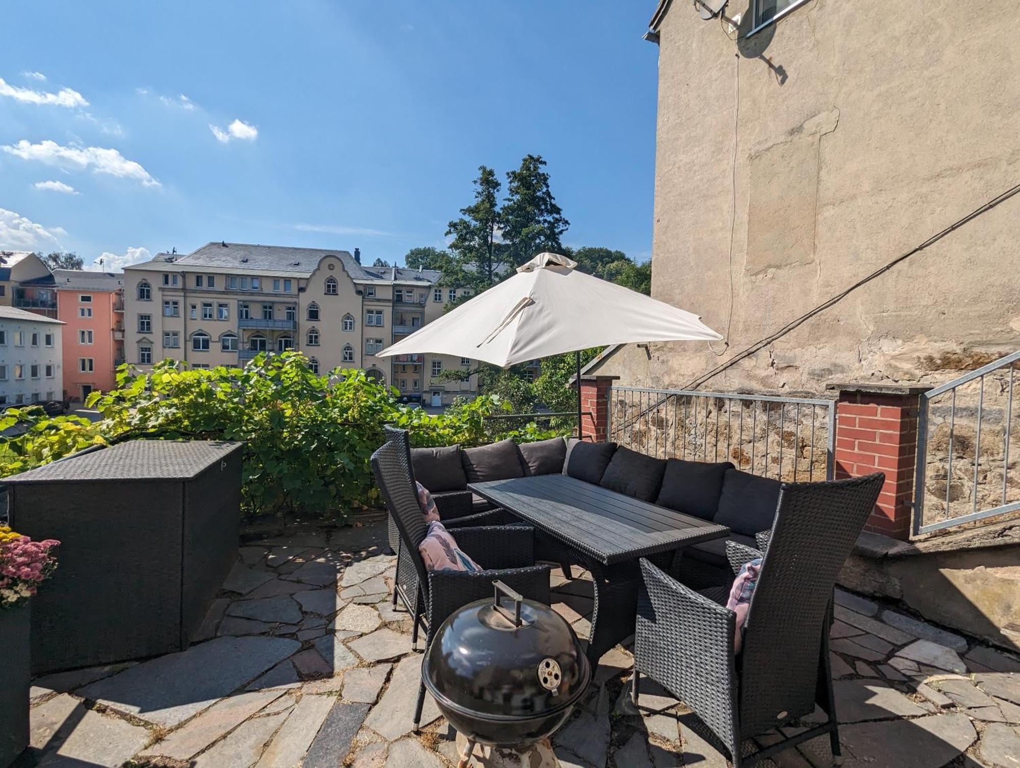 F2 - Urlaubsmagie Sauna, Whirlpool, Pool & Garten Sebnitz Exterior photo